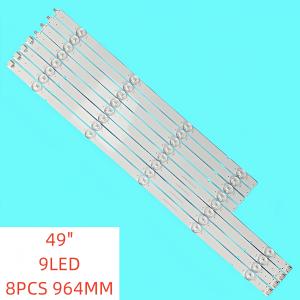 DX-217-8pcs/set 9lamp New LED Backlight Strip for LG 49